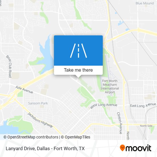 Lanyard Drive map