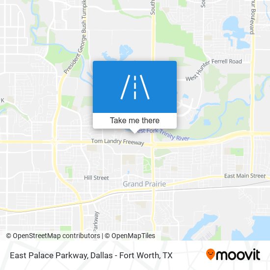 East Palace Parkway map