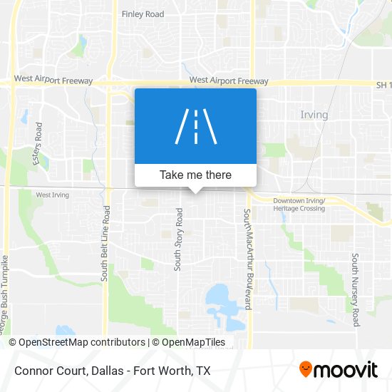 Connor Court map