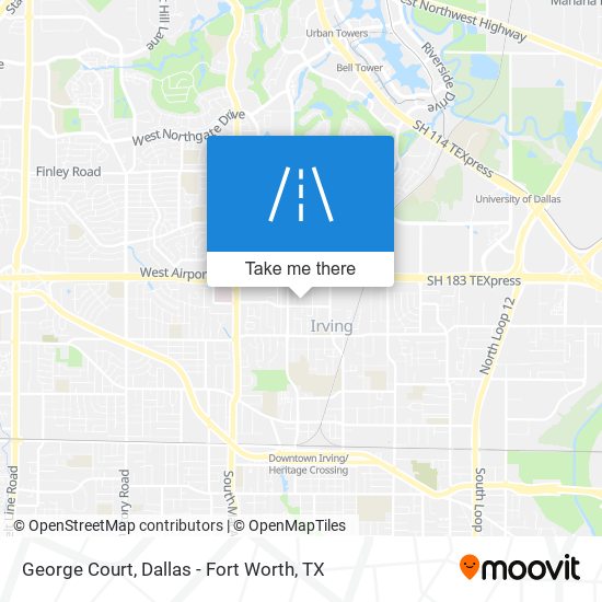 Mapa de George Court