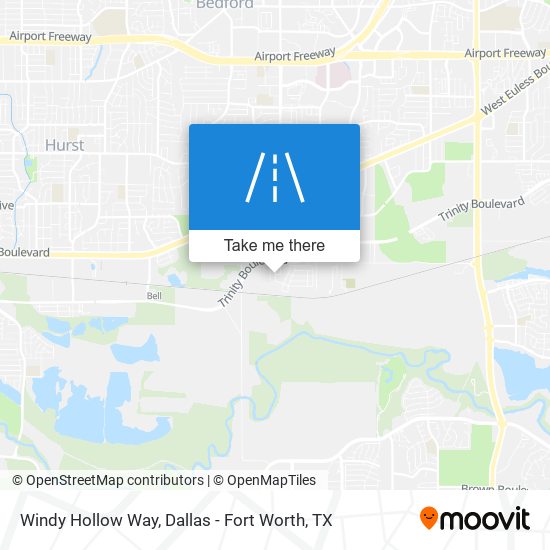 Windy Hollow Way map