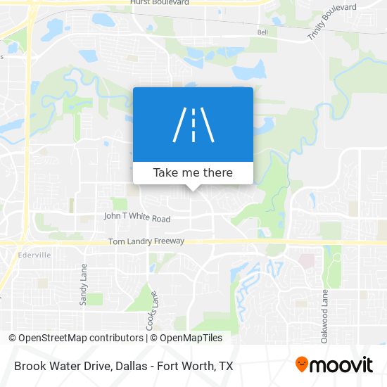 Mapa de Brook Water Drive