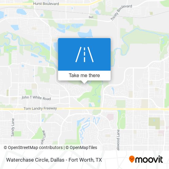 Mapa de Waterchase Circle