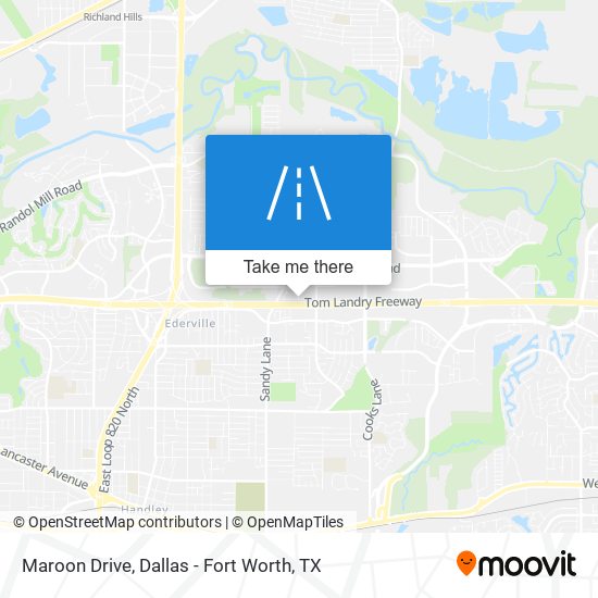 Maroon Drive map