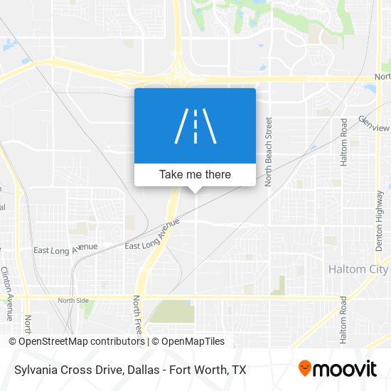 Sylvania Cross Drive map