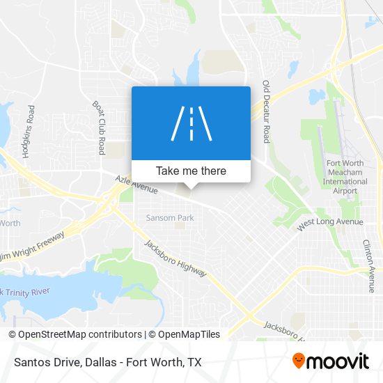 Santos Drive map