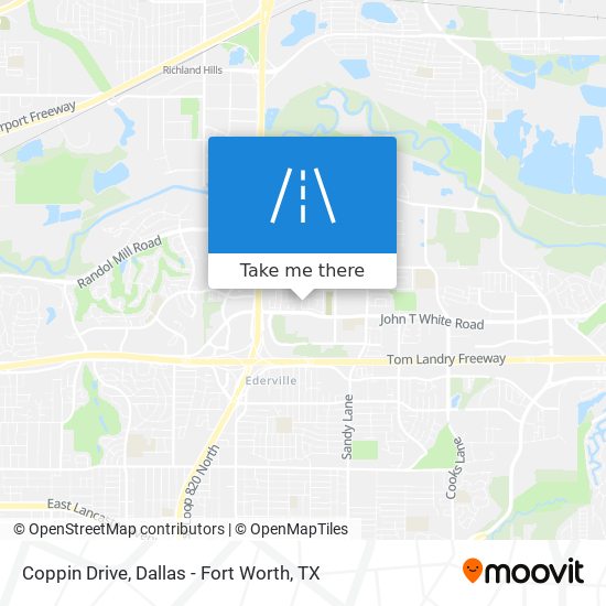 Coppin Drive map