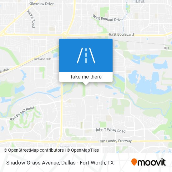 Shadow Grass Avenue map