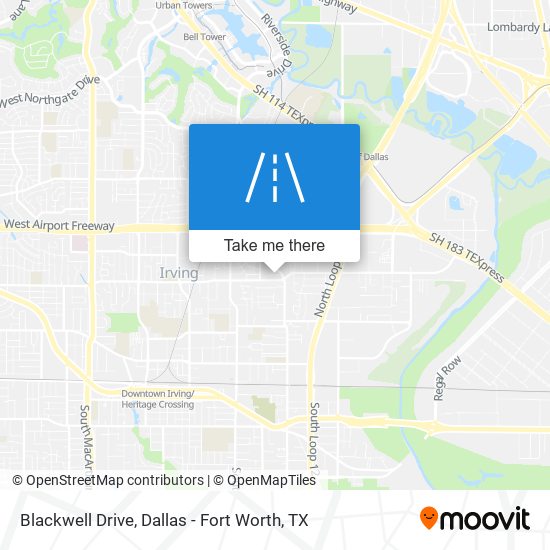 Blackwell Drive map