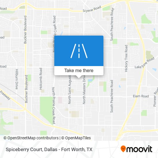 Spiceberry Court map
