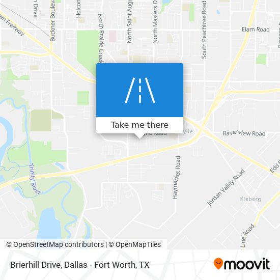 Brierhill Drive map