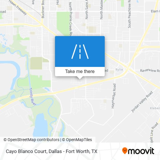 Cayo Blanco Court map