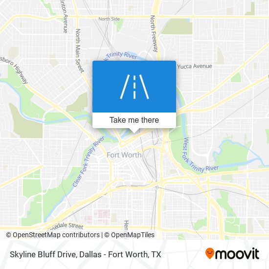 Mapa de Skyline Bluff Drive