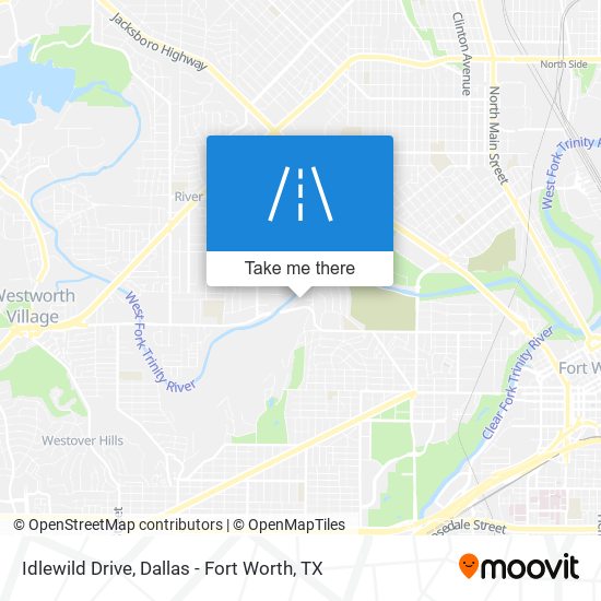 Idlewild Drive map