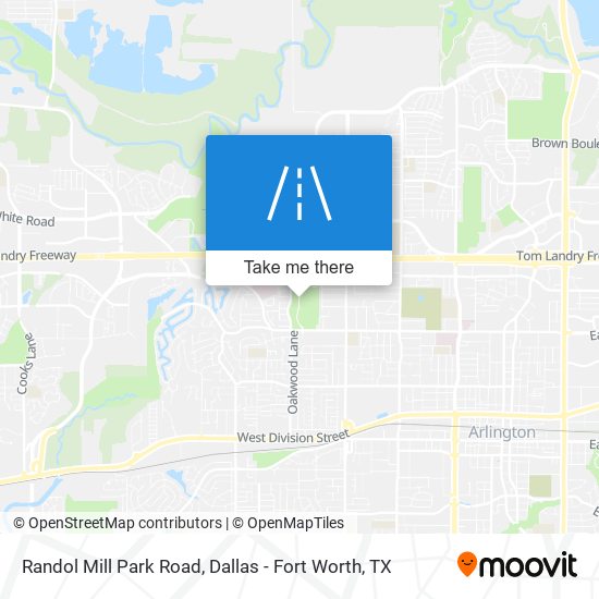 Mapa de Randol Mill Park Road