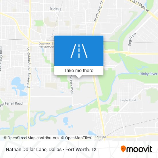 Nathan Dollar Lane map