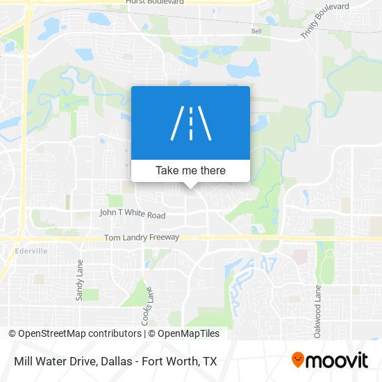 Mill Water Drive map