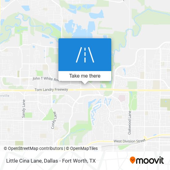 Little Cina Lane map