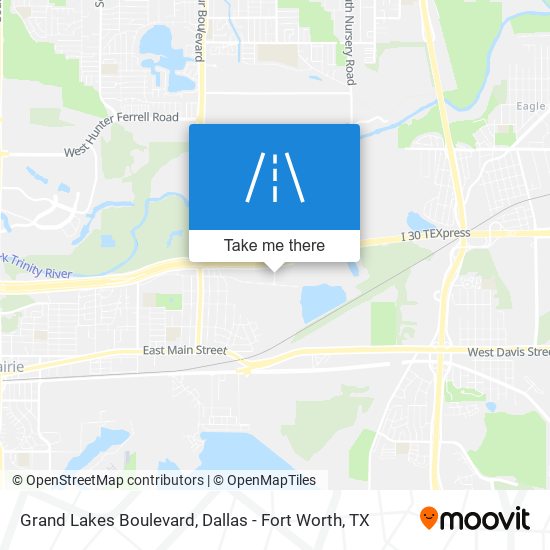 Grand Lakes Boulevard map