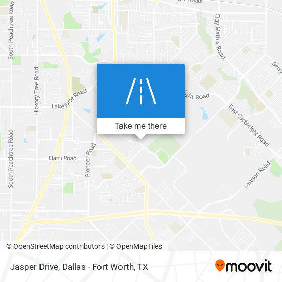 Jasper Drive map