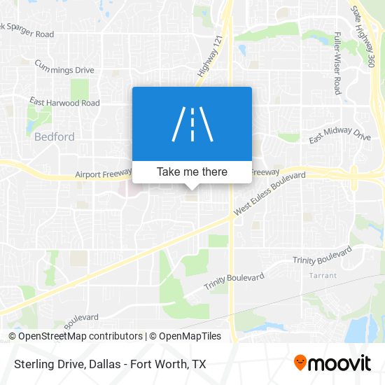 Sterling Drive map