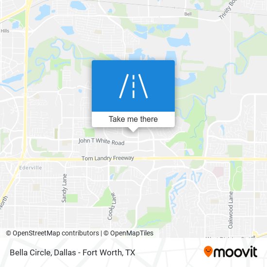 Mapa de Bella Circle