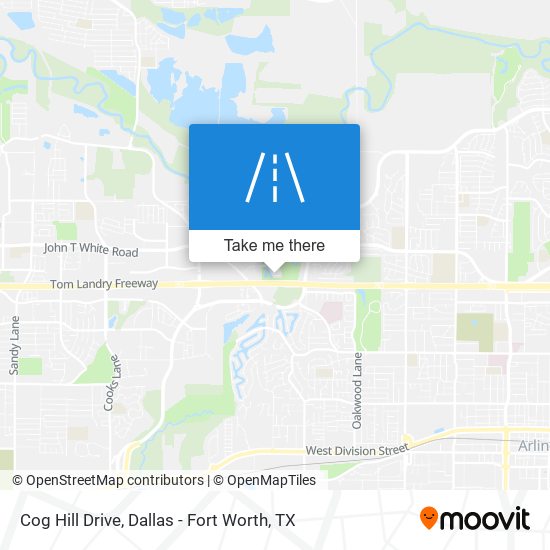 Cog Hill Drive map