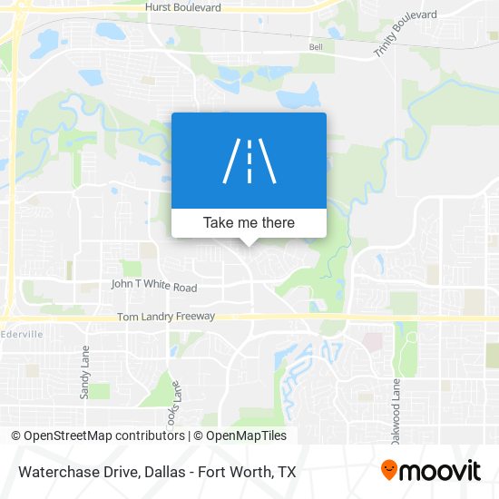 Waterchase Drive map