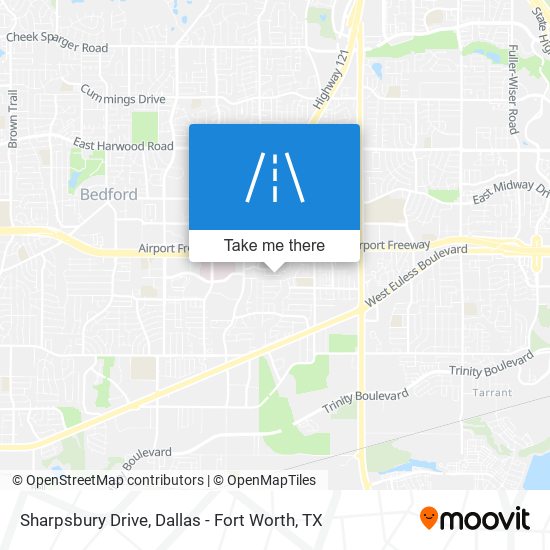 Sharpsbury Drive map