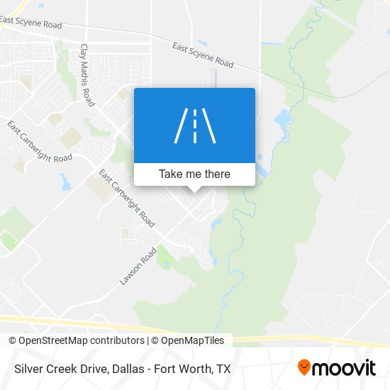 Silver Creek Drive map