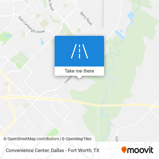 Convenience Center map