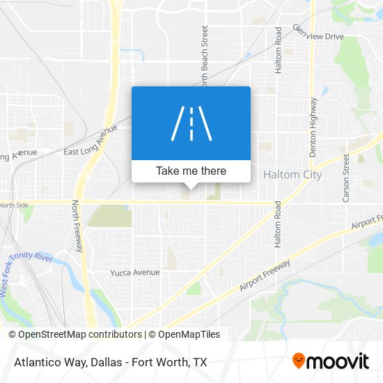 Atlantico Way map