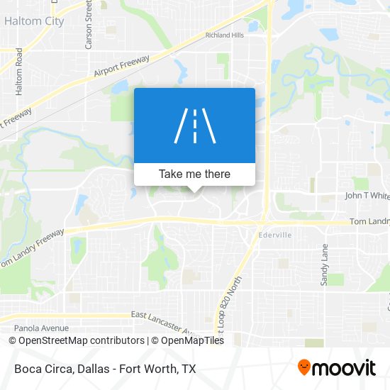 Boca Circa map