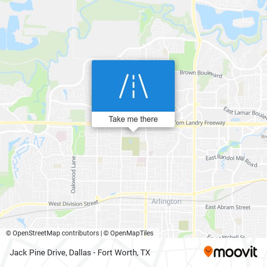 Jack Pine Drive map