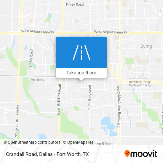 Mapa de Crandall Road