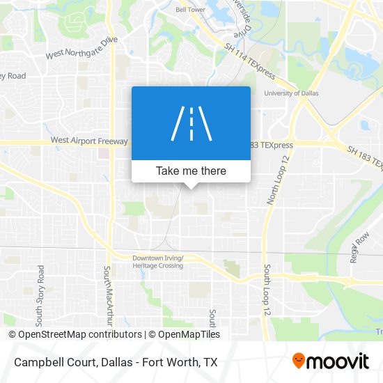 Campbell Court map