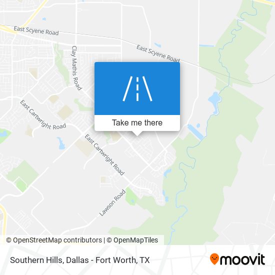 Southern Hills map