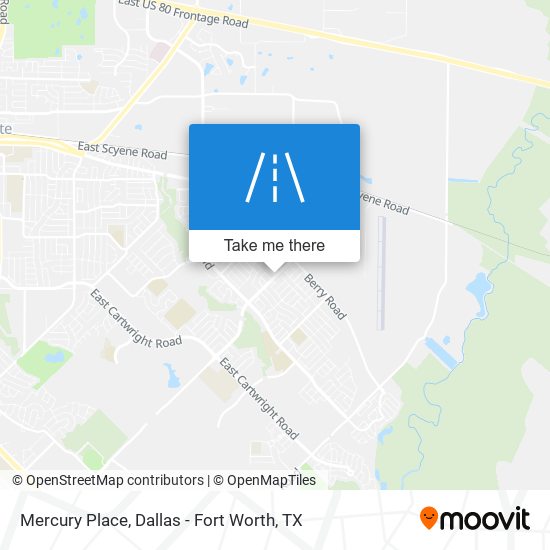 Mercury Place map