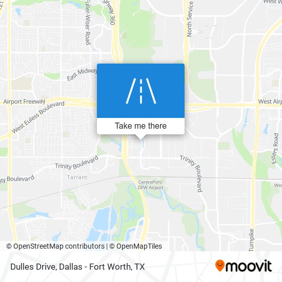 Dulles Drive map