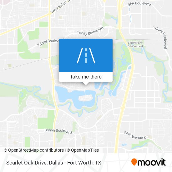 Scarlet Oak Drive map