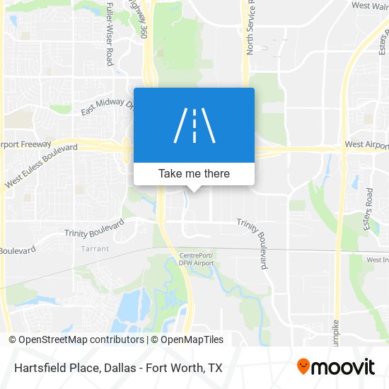 Mapa de Hartsfield Place