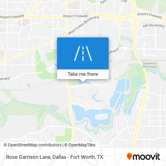 Mapa de Rose Garrison Lane