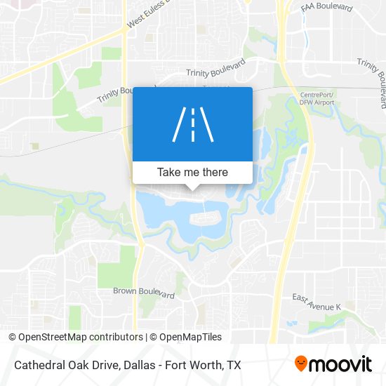 Mapa de Cathedral Oak Drive