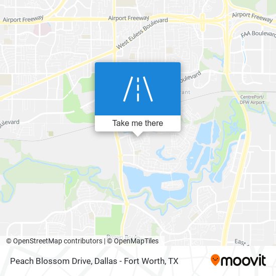 Peach Blossom Drive map
