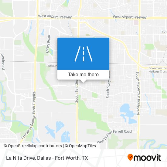 La Nita Drive map