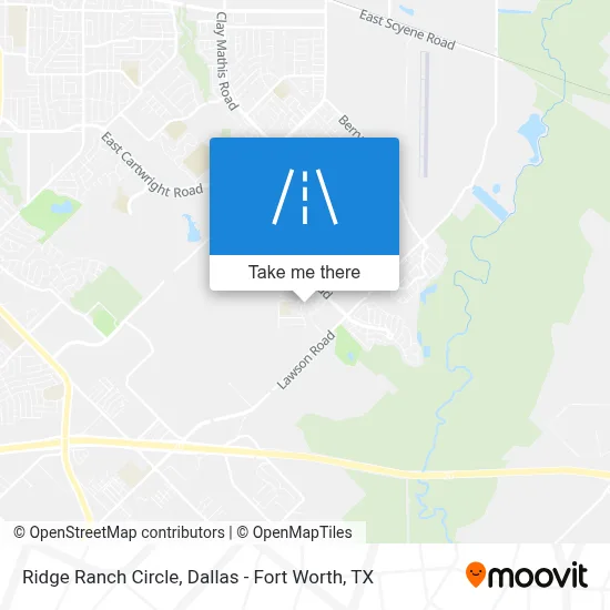 Ridge Ranch Circle map