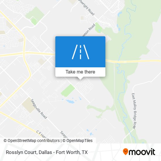 Rosslyn Court map