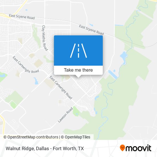 Walnut Ridge map