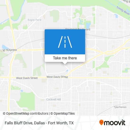 Mapa de Falls Bluff Drive