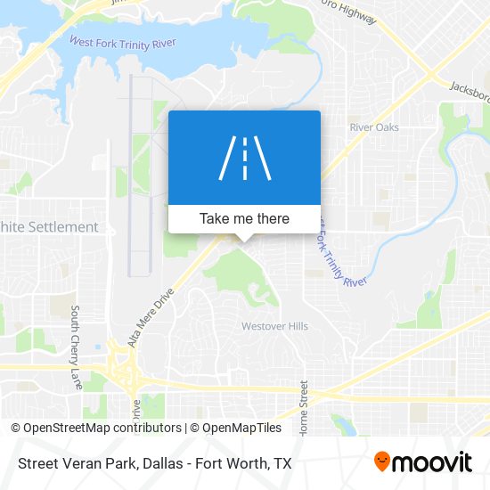 Street Veran Park map